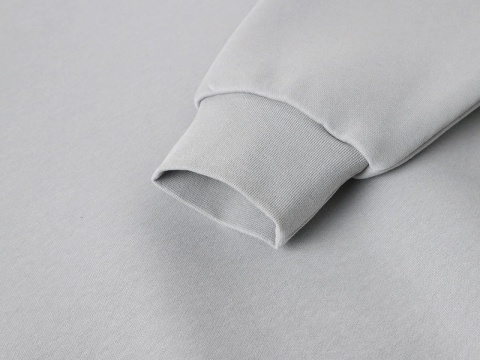 HEAVY BOXY ZIP-UP HOODIE - ARCTIC GRAY