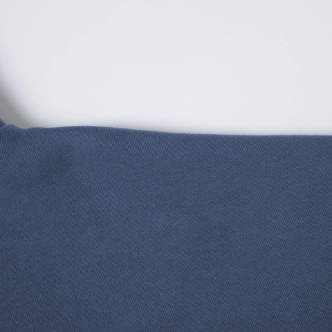 HEAVY BOXY ZIP-UP HOODIE - DARK BLUE