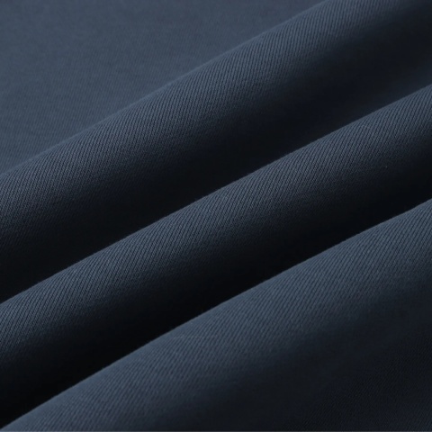 HEAVY BOXY ZIP-UP HOODIE - DARK BLUE