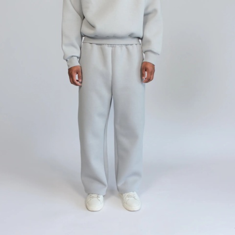 HEAVY LOOSE FIT PANTS - ARCTIC GRAY
