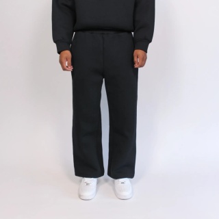 HEAVY LOOSE FIT PANTS - BLACK
