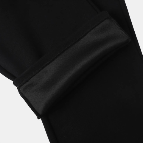 HEAVY LOOSE FIT PANTS - BLACK