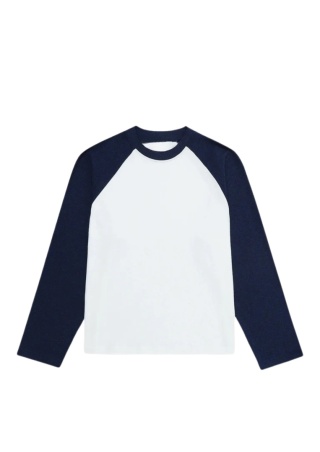 LONG SLEEVE - NAVY & WHITE
