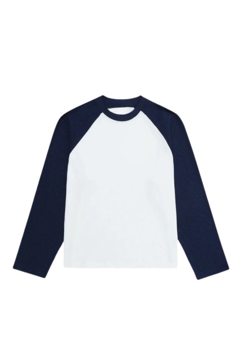 LONG SLEEVE - NAVY & WHITE