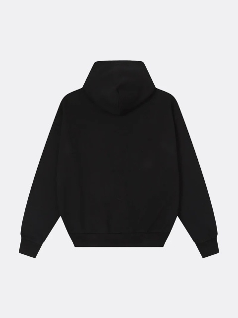 FLOWY HOODIE - BLACK