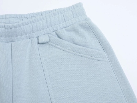 COZY BAGGY SHORTS - BABY BLUE