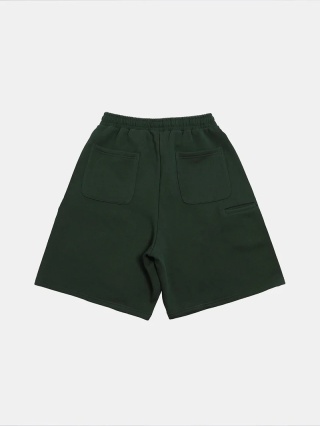 COZY BAGGY SHORTS - GREEN