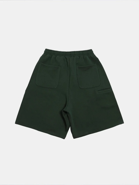 COZY BAGGY SHORTS - GREEN