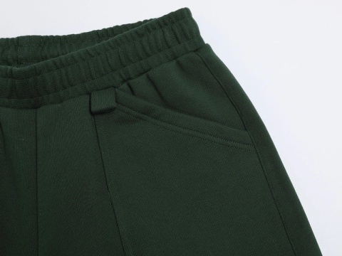 COZY BAGGY SHORTS - GREEN